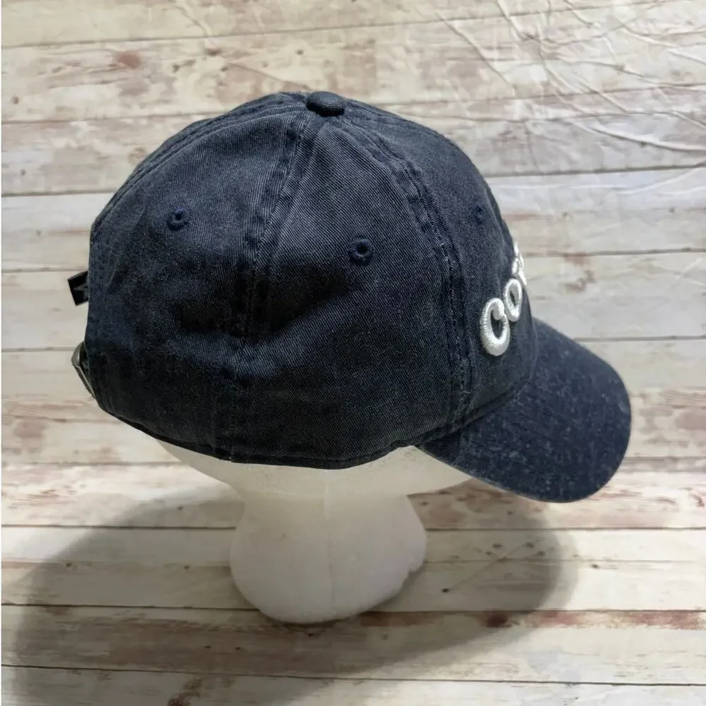 New Era Dallas Cowboys Baseball Hat Cap Women's O/S Distressed Dark Wash Blue